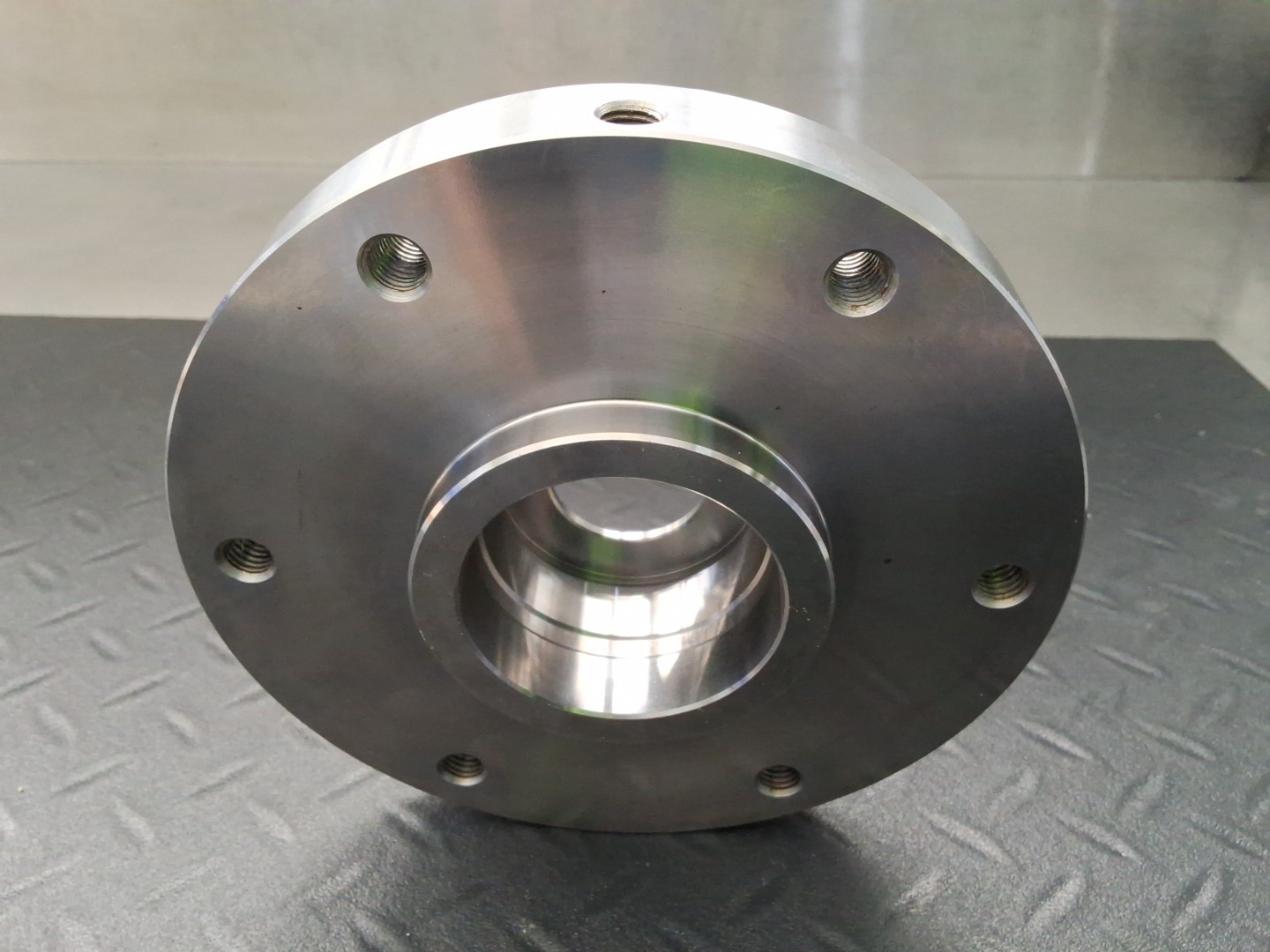 Buck Chuck 6″ Adapter Plate 4° Taper A6-4DEG for Hardinge 4 Degree Taper Lathe