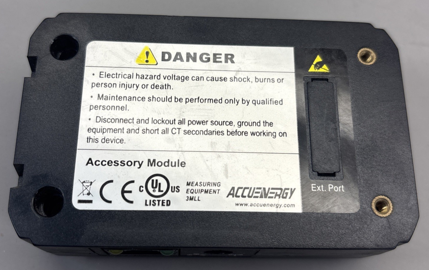 ACCUENERGY AXM-WEB ETHERNET MODULE SN: AM16080268