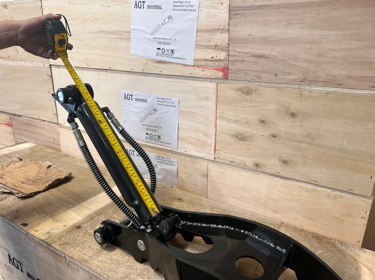 Agrotk Weld-On Hydraulic Thumb Attachment For STE17SR Mini Excavator Digger