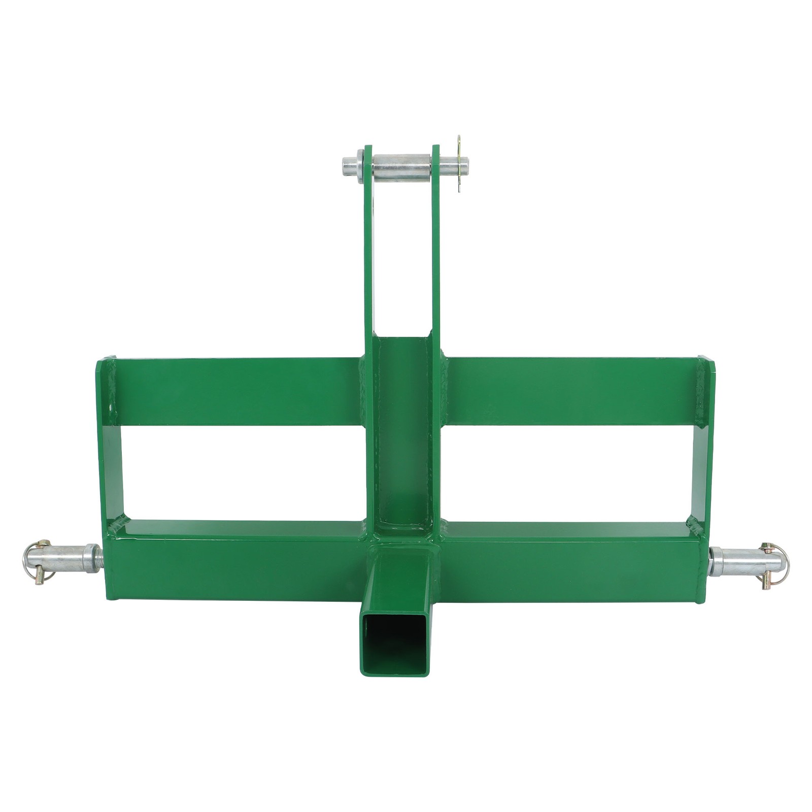 3 Point 2″ Receiver Hitch Drawbar Tractor For CAT 1 W/Suitcase Weight Brackets