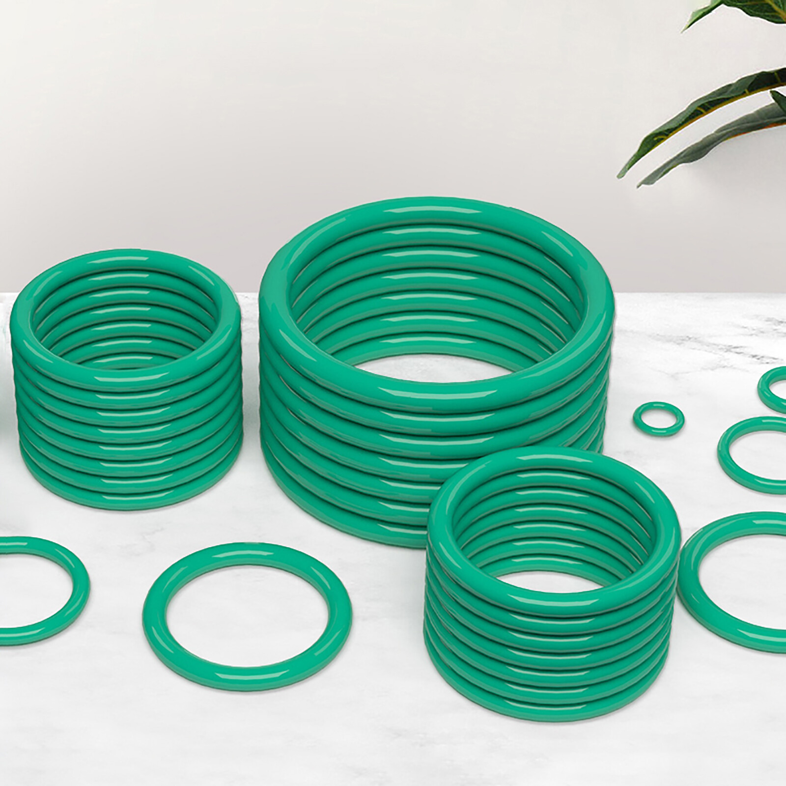 Metric Vitons Rubber FKM O Ring Seals 2.2mm Cross Section 2.4mm-75.6mm ID