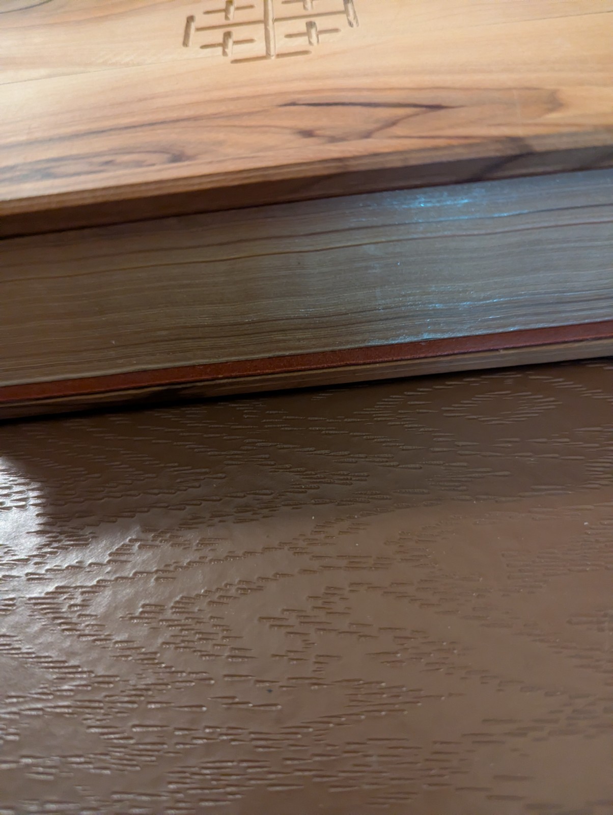 Bible Woodcover high end Israel priest estate