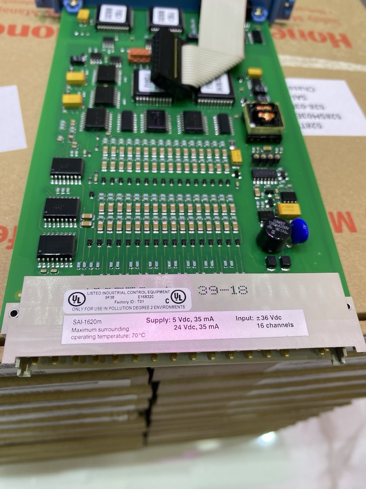 Honeywell FC-SAI-1620M V1.5 Safe Analog Input Module SAI-1620M
