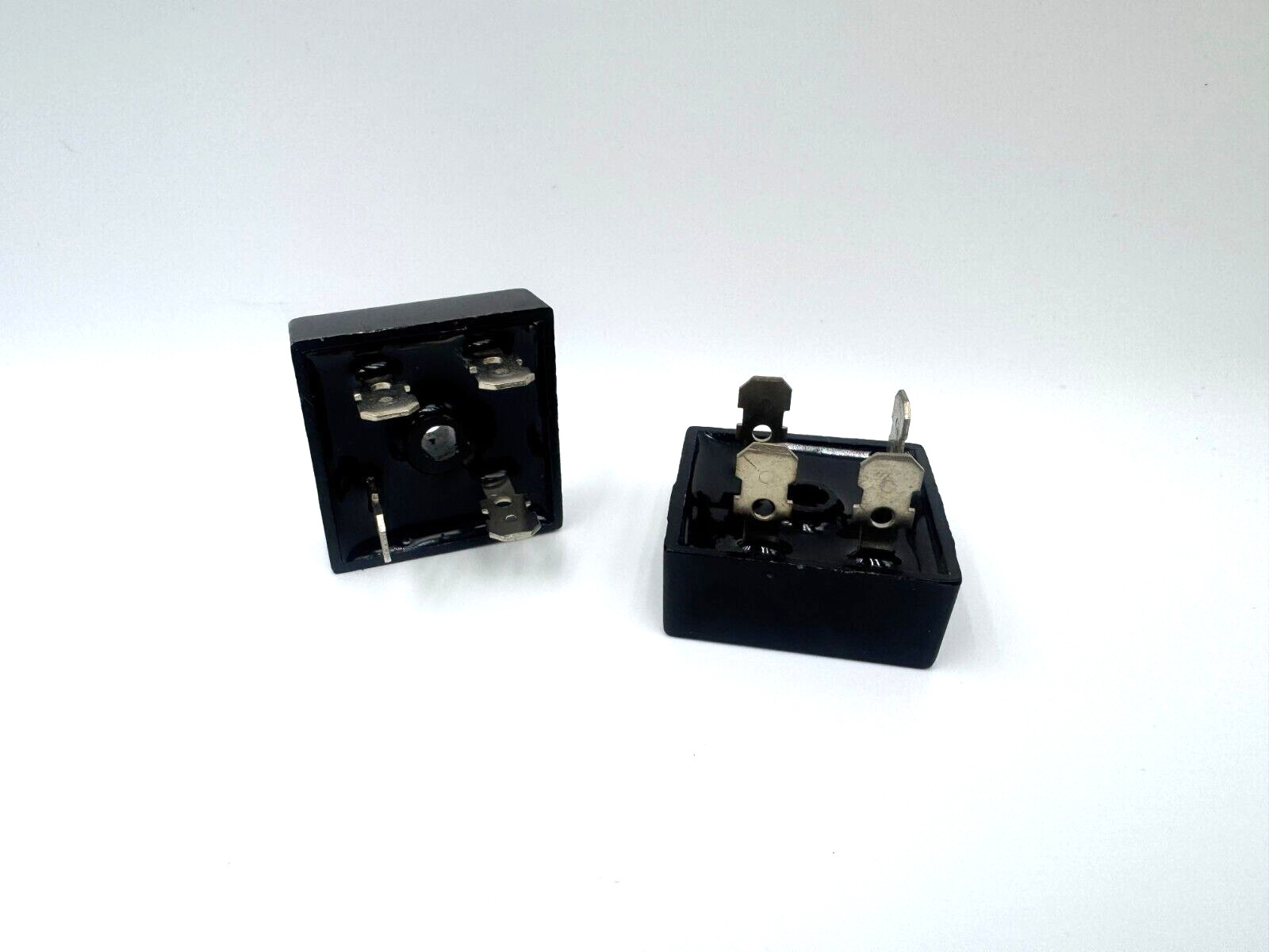 1000V Metal 4-Pin Bridge Rectifier, BLACK – KBPC20-10 10 Amp rated