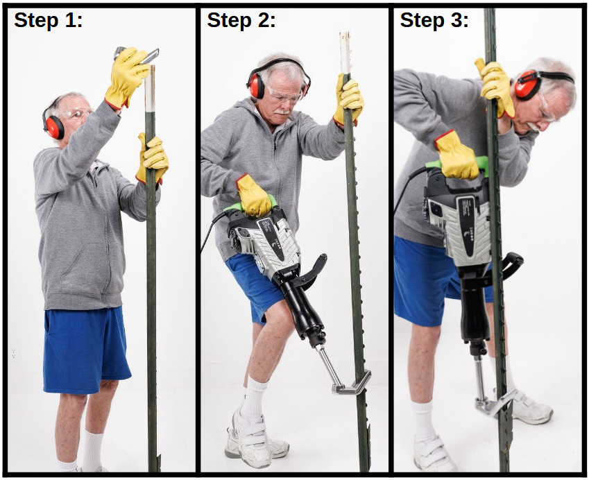 T-Post Driver Attachments – ROUND