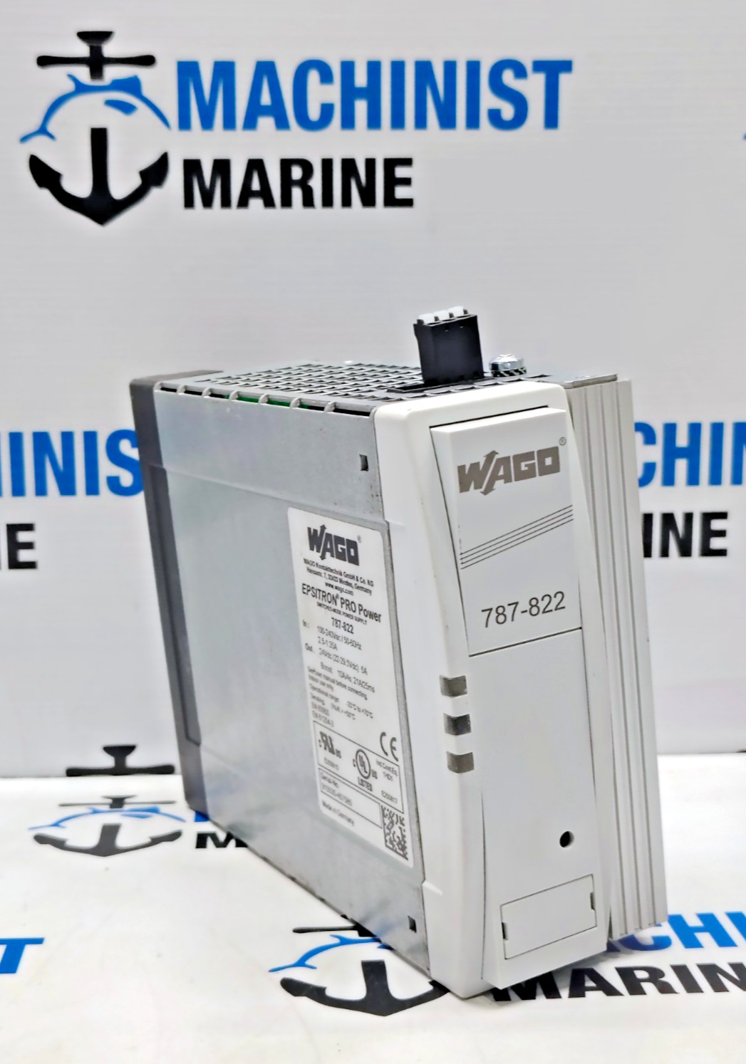 WAGO EPSITRON PRO POWER 787-822 SWITCHED MODE POWER SUPPLY 24VDC 5A 50/60Hz