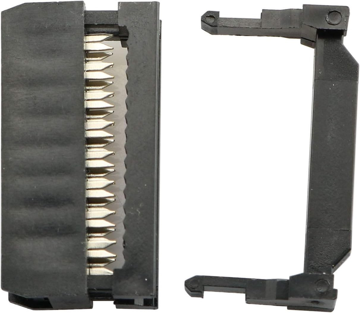 25PCS FC-16P IDC Socket Connector Female 2X8 Pin Female Header Rectangular Conne