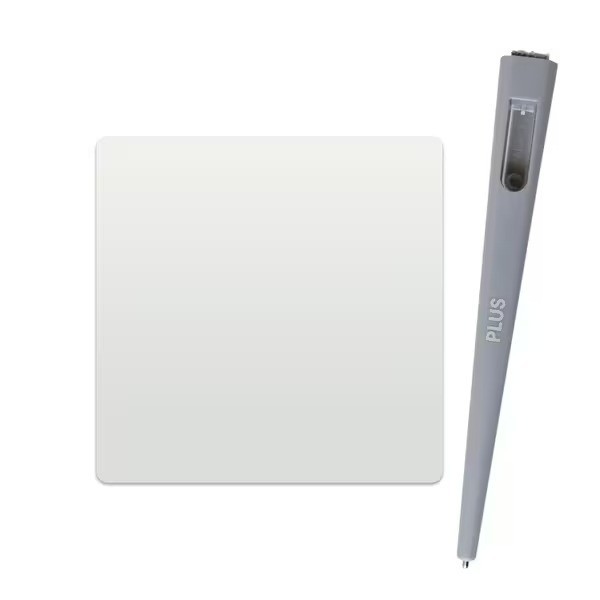 PLUS KS-0707 Kaite Paste Type Memo Sticky Note Size With Pen