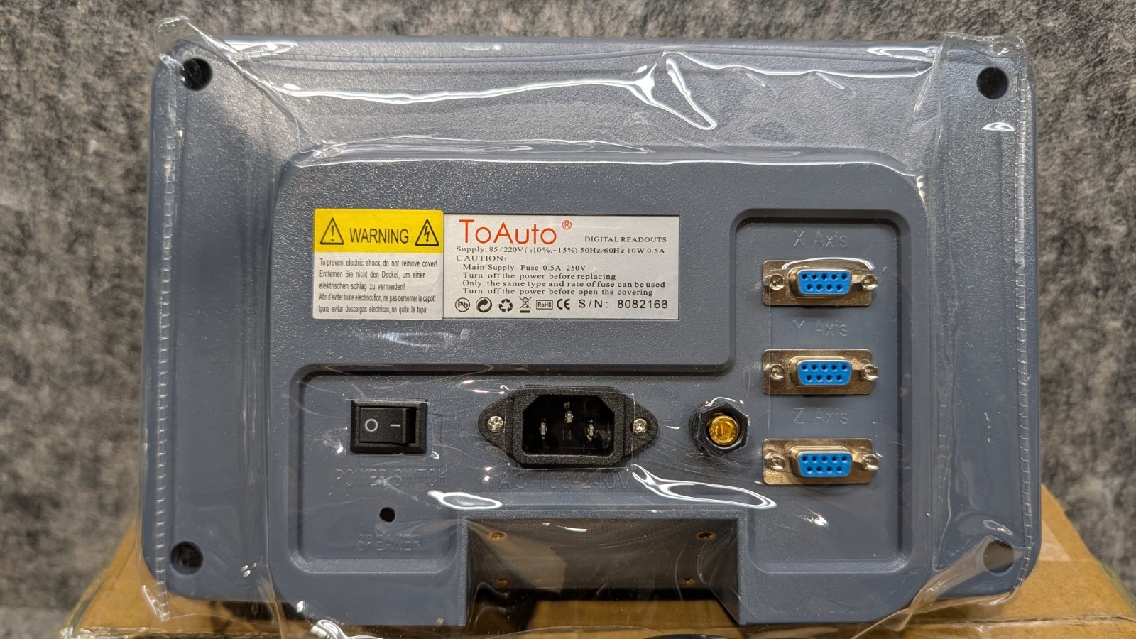 TOAUTO 3 Axis Digital Readout LCD Dispay Only – DRO-3VA