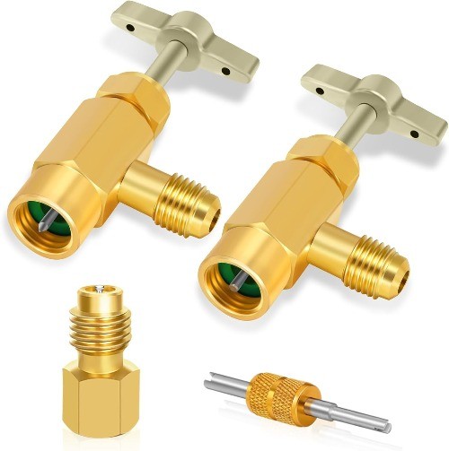 Can Tap, Self Sealing & Puncture Style Can Taps, AC Freon Can Tap Kit, with Tank