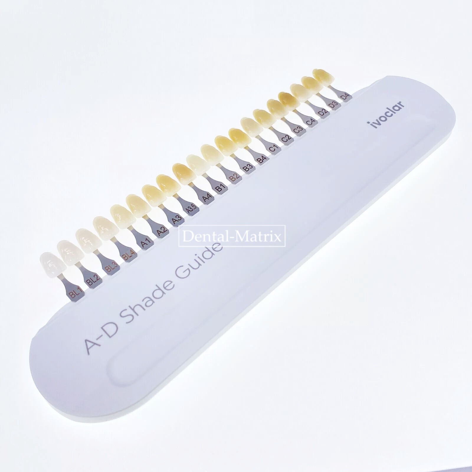 Ivoclar Vivadent Dental Teeth Shade Guide A-D 20 Colors Porcelain Color Chart