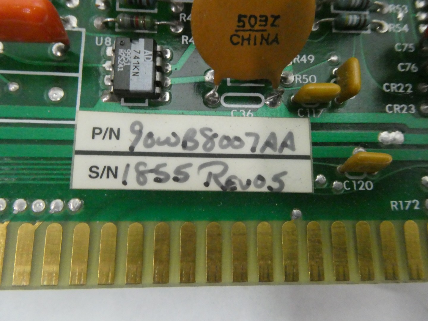 Triangle Package Machinery 90WB8007AA Analog Circuit Board