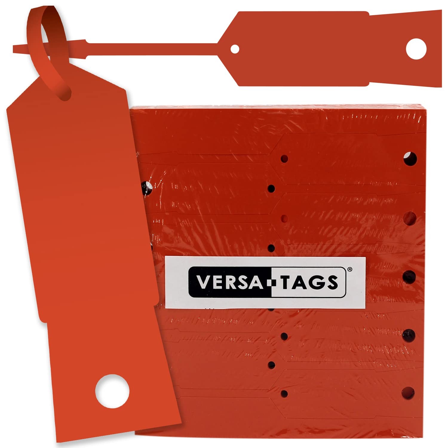 ORANGE Self-Locking Arrow Key Tags (1,000 per pack) Size 4 1/2″ X 3/4″ (ORANGE)
