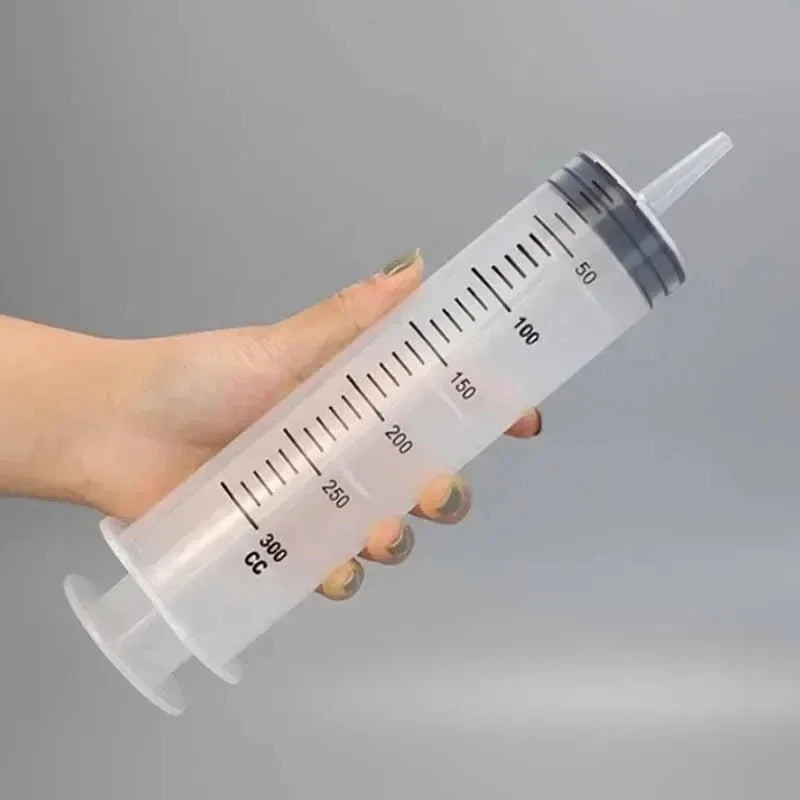 100ml 300ml 500ml Large Capacity Syringe with Hose Oil Pump Pet Feeding Measure