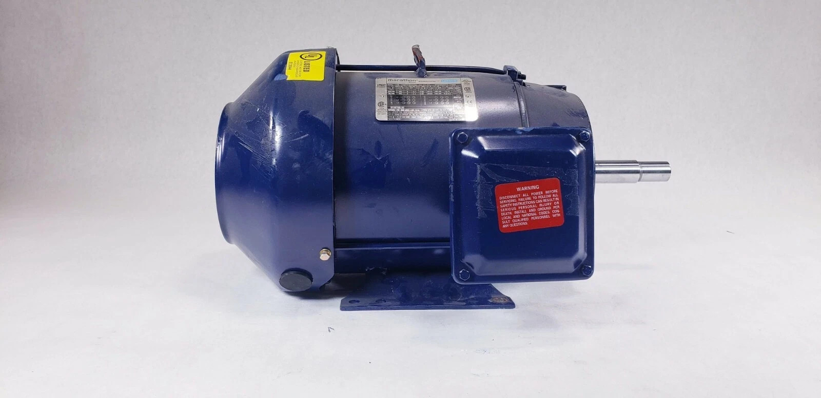 Marathon Motors 184TTFBD6006 Close-Coupled Pump Motor,12.0/6.0A,5 Hp
