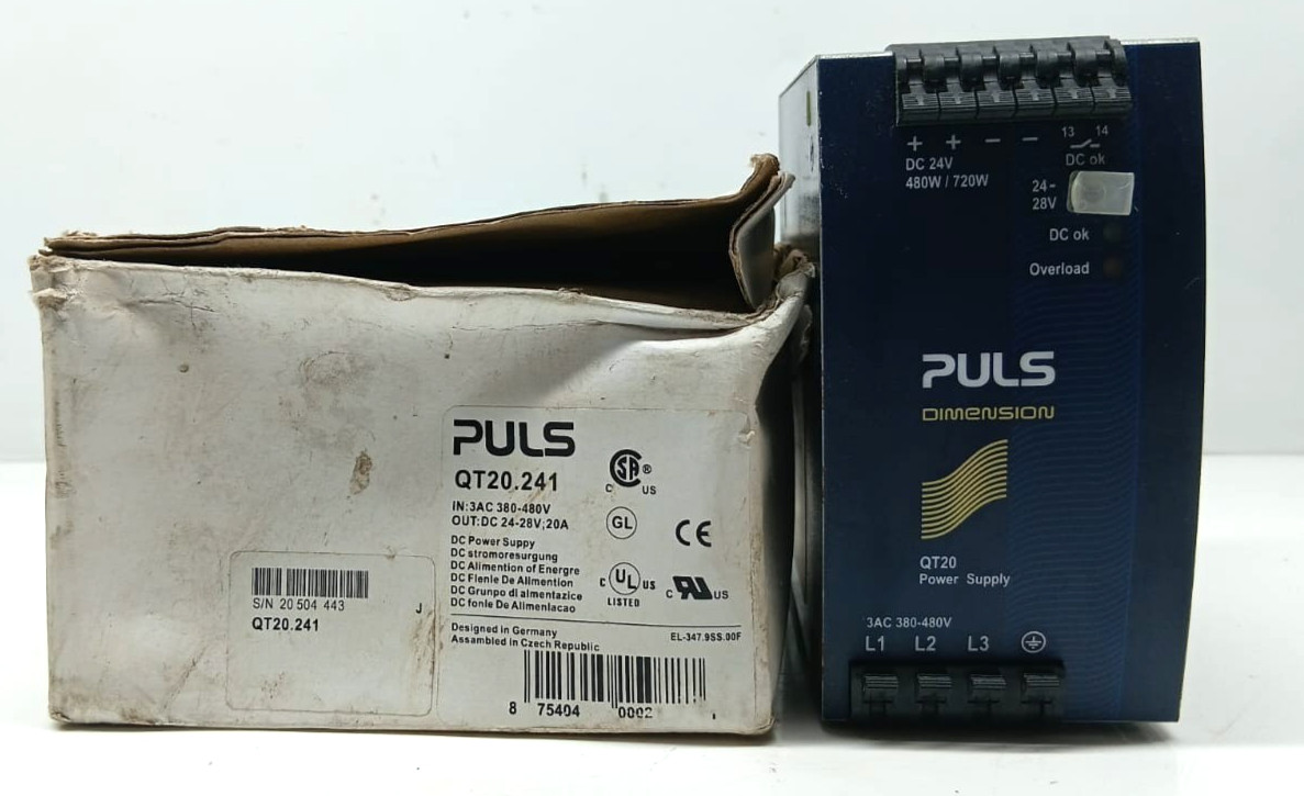 PULS DIMENSION QT20.241 POWER SUPPLY DC 24V