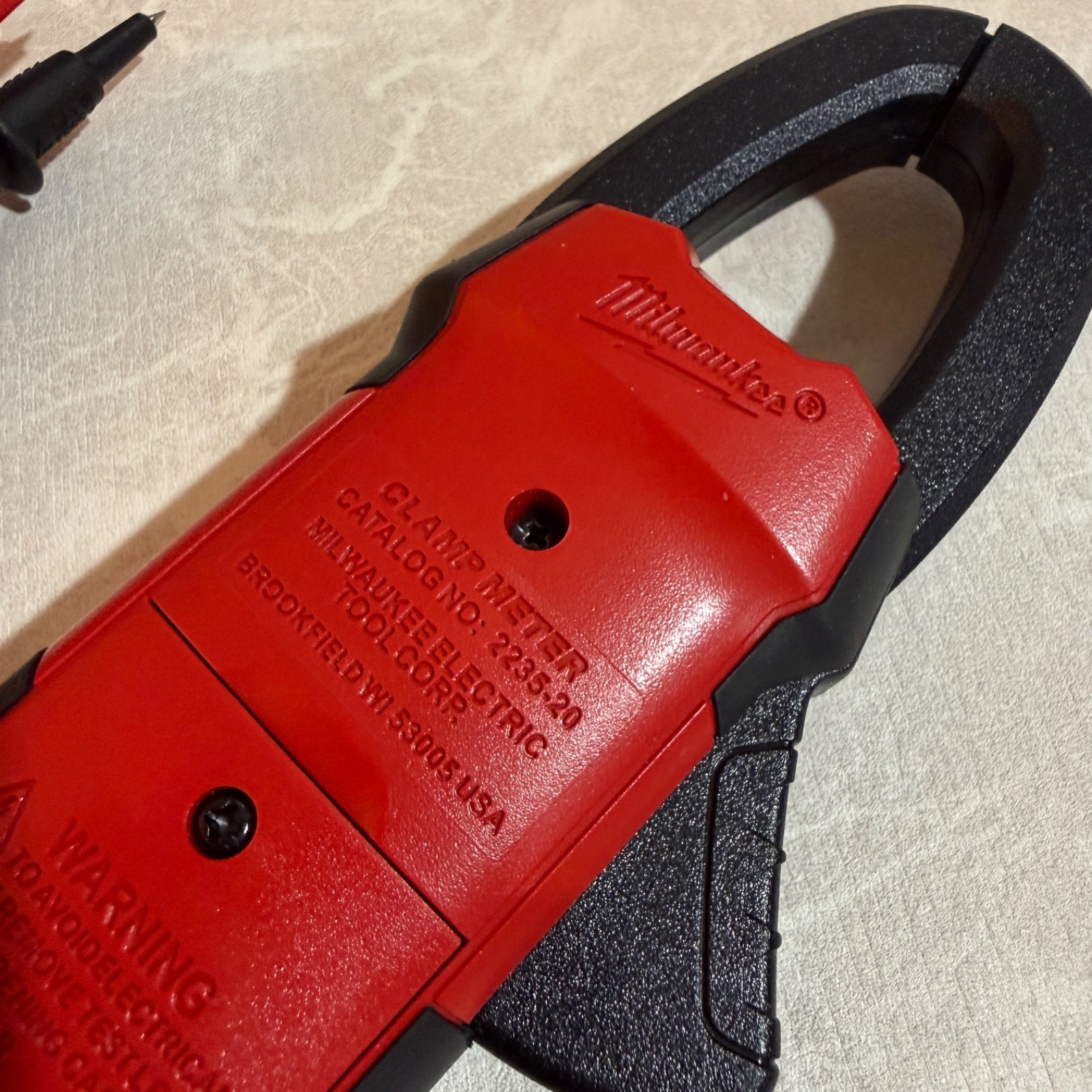 MILWAUKEE 2235-20 Heavy-Duty Electrical Clamp Meter True-RMS 400 Amp