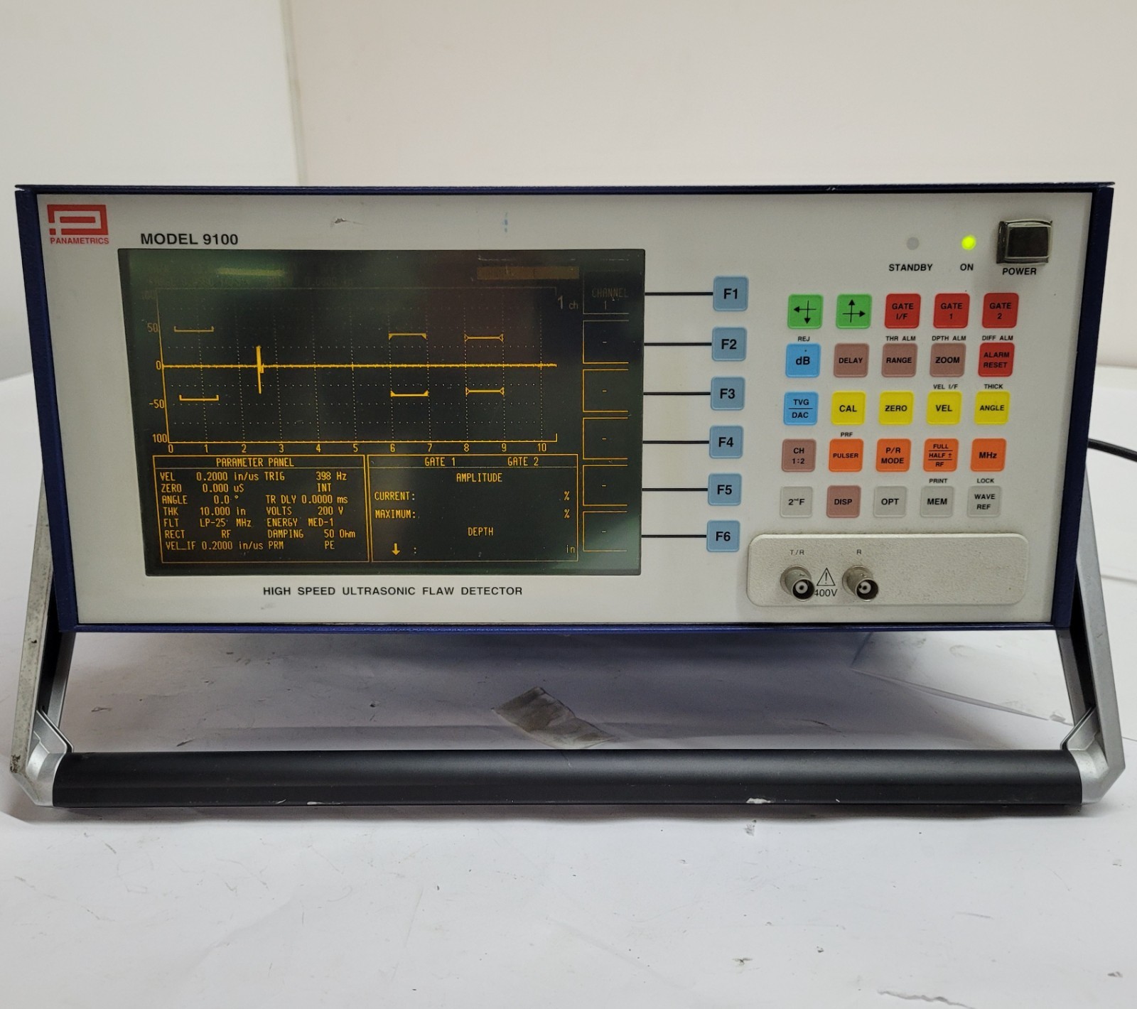Panametrics 9100 High Speed Ultrasonic Flaw Detector Version 1.48