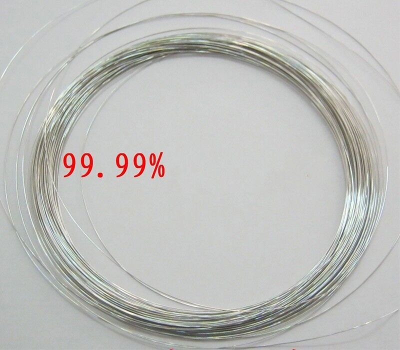 1pcs 99.99% Purity Platinum Pt Metal Wire Diameter 0.1mm – 1mm Flame Reaction