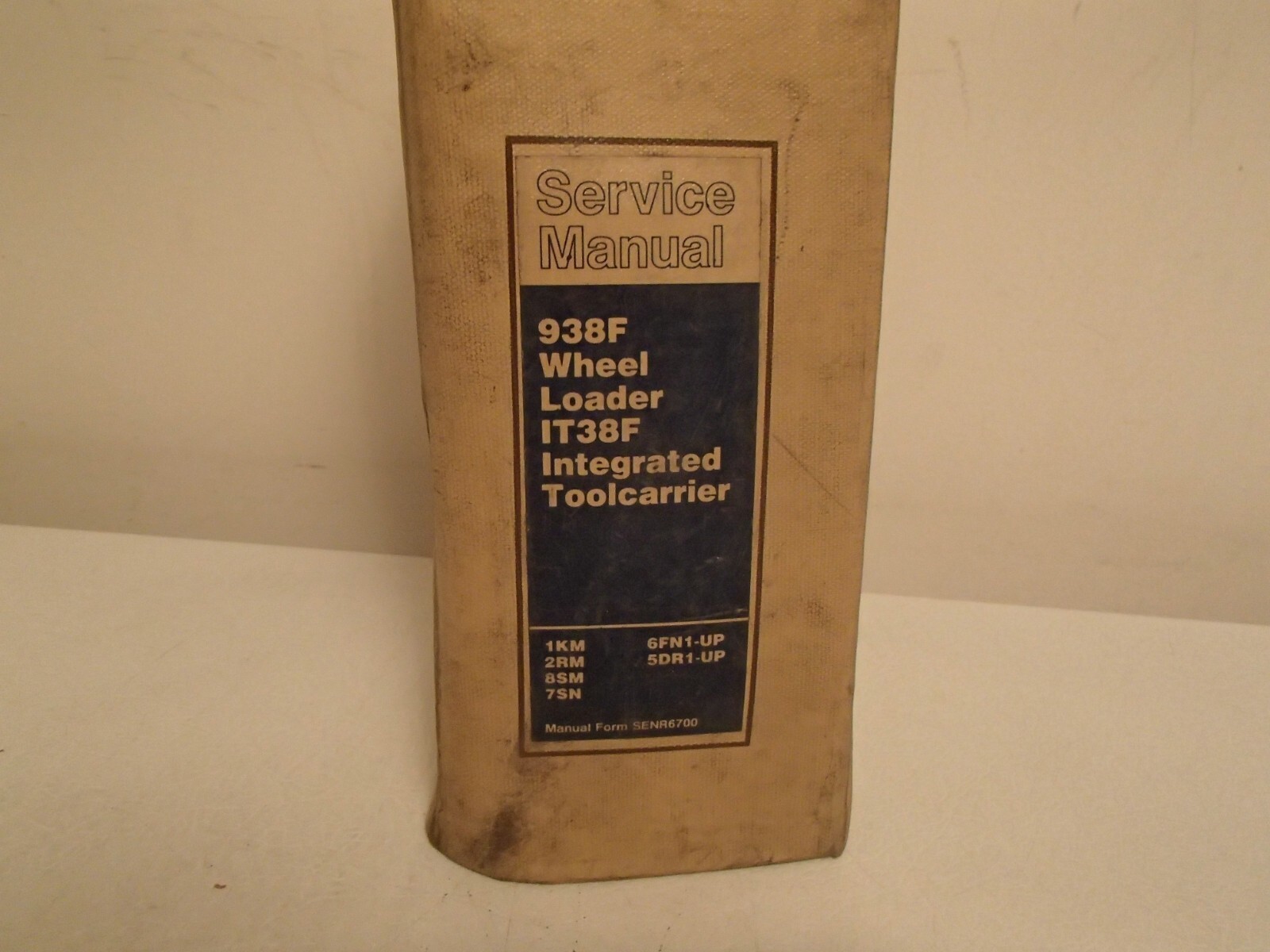 Caterpillar 938F IT38F Loader Service Manual , 1KM 2RM 85M 6FN 7SN 5DR 1- up