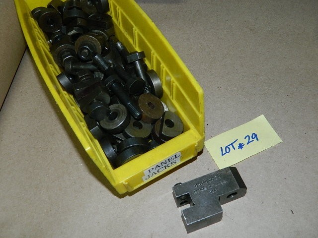 Hardinge C14 Lathe Turret Tool With HARDINGE Washers & Studs LOT # 29