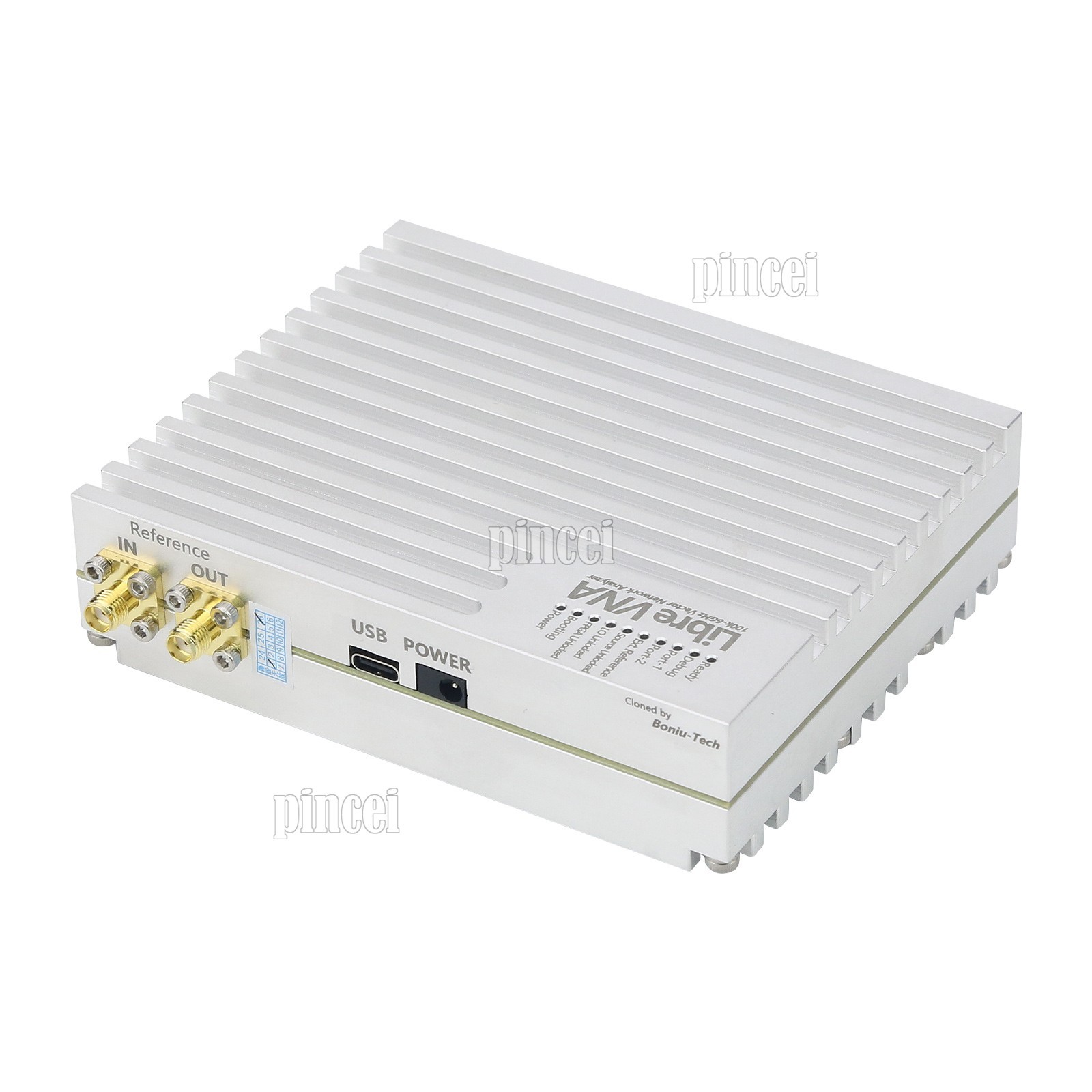 100kHz-6GHz 2-Port Vector Network Analyzer w/Stainless Steel Flanged Connectors