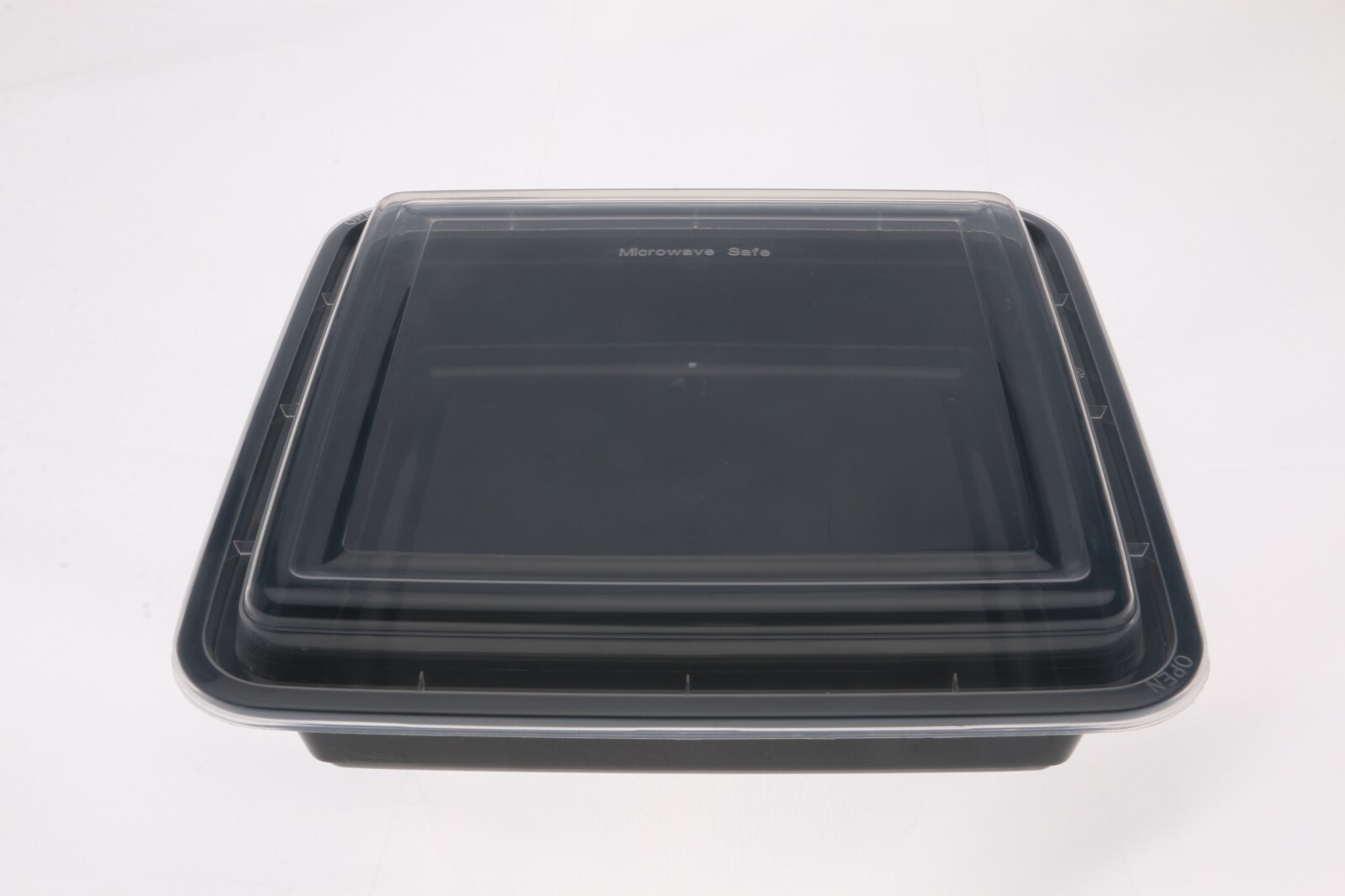 BPA FREE HD Microwave Container 48oz Square 10Pack Food Storage Outdoor Travel