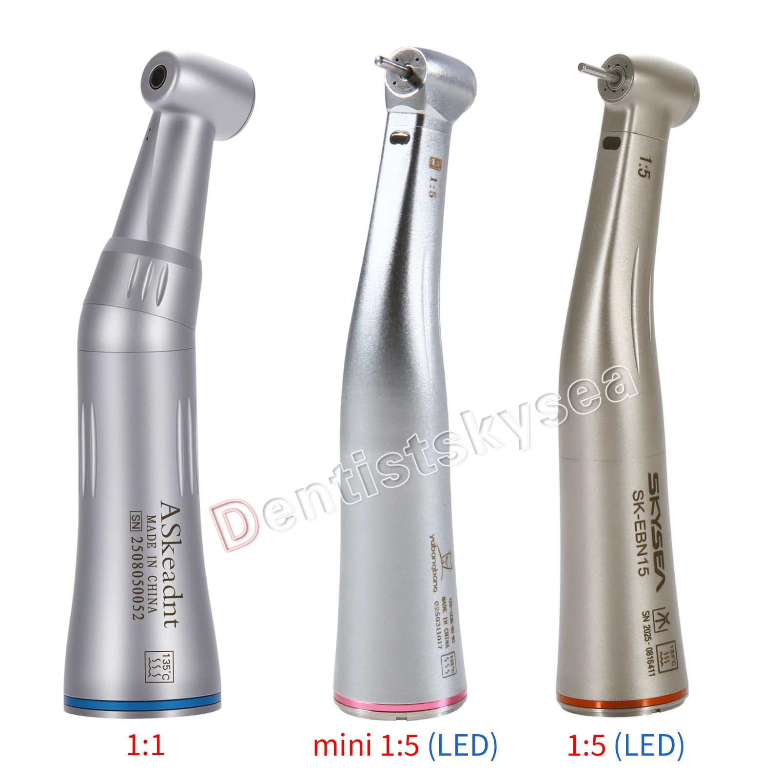 NSK Style 1:5/1:1 Dental Contra Angle Slow Low Speed Handpiece E-Type USA