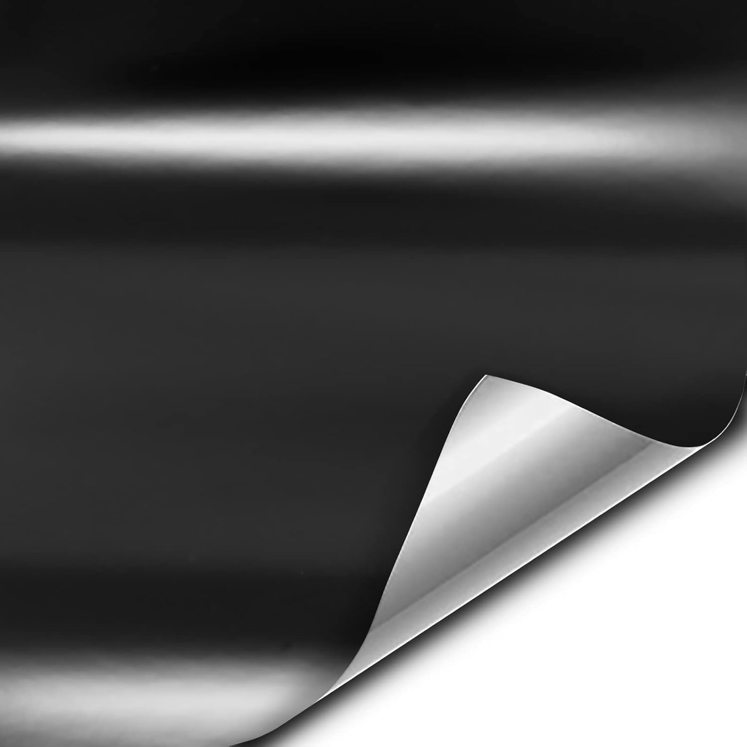 VViViD+ Satin Black Premium Adhesive Vinyl Wrap Film (1ft x 5ft) 1ft x 5ft