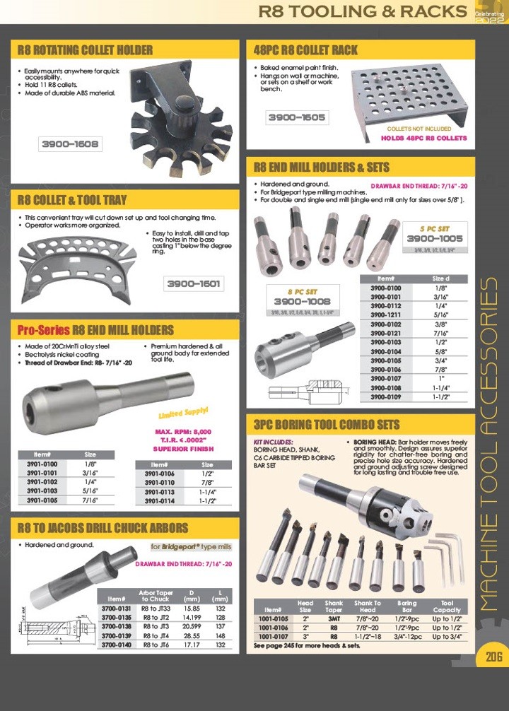 10MM R8 ROUND COLLET (3903-0118)