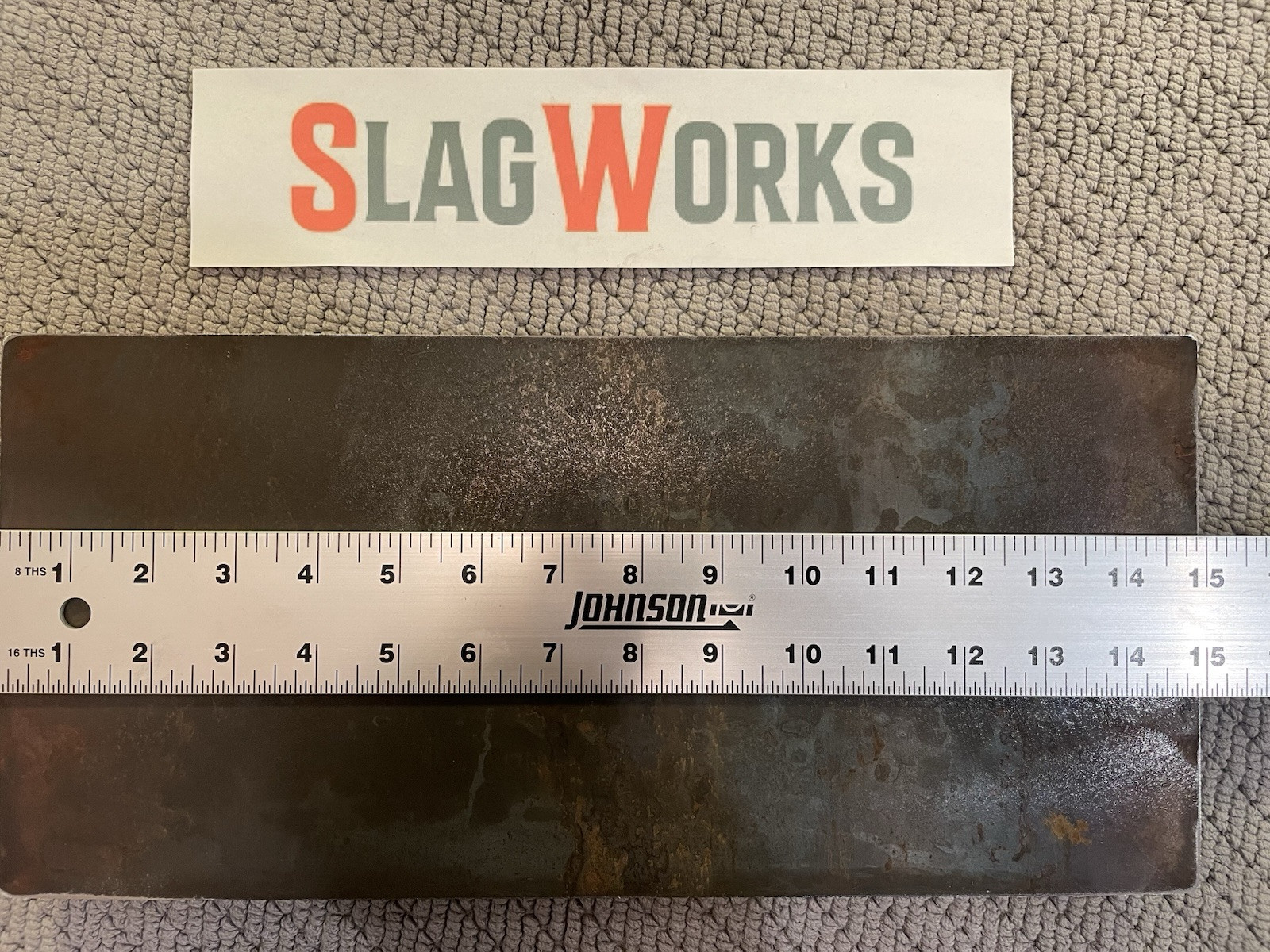 1/4x7x15 inch steel plate 7”x15” A36 Hot Roll Flat .25″ Thick