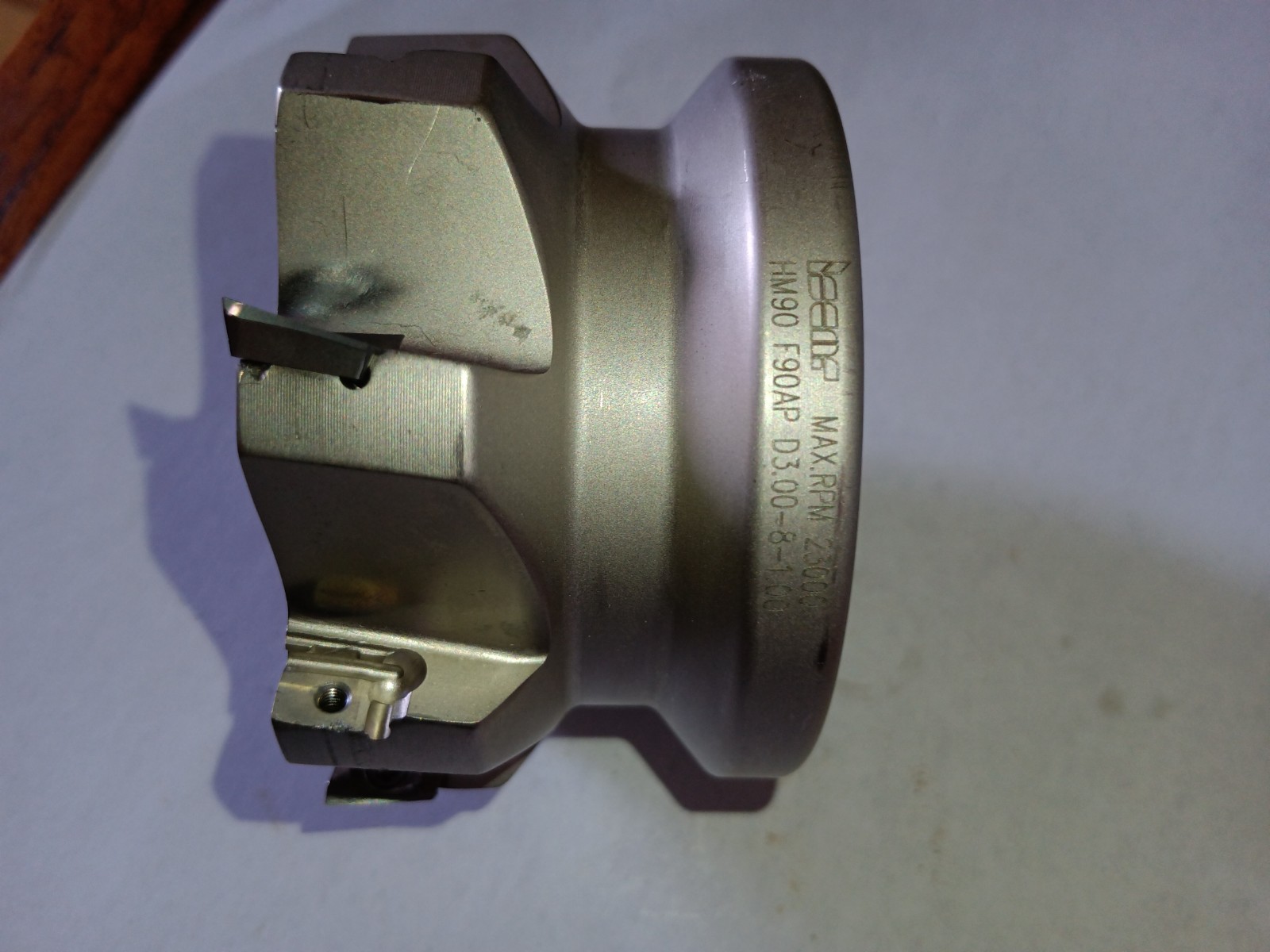 ISCAR HM90 F90AP D3.00-8-1.00 90° indexable face mill / square-shoulder mill