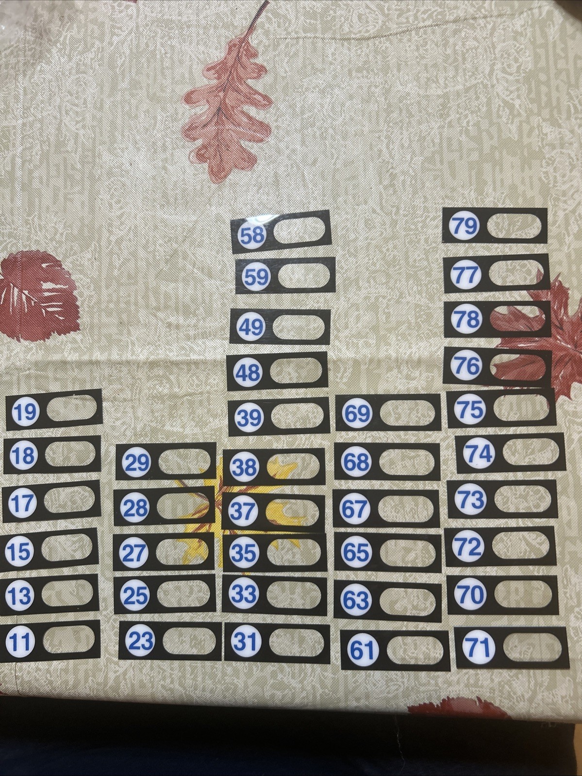 Vending Machine Products Labels Not Complete for Parts Only