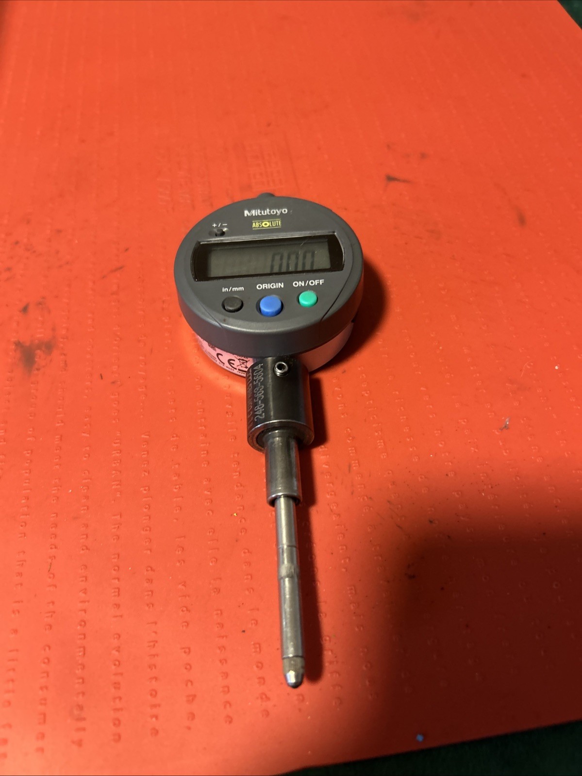 543-783B Mitutoyo Digimatic Indicator (V39)