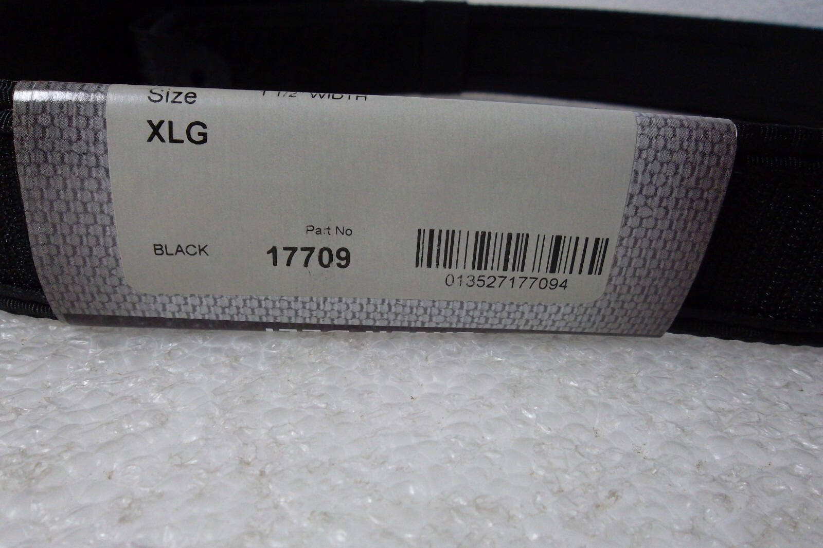Bianchi 7205 Nylon Competition Liner Belt Police 28″-52″ 1.5″ Black 17709 NEW