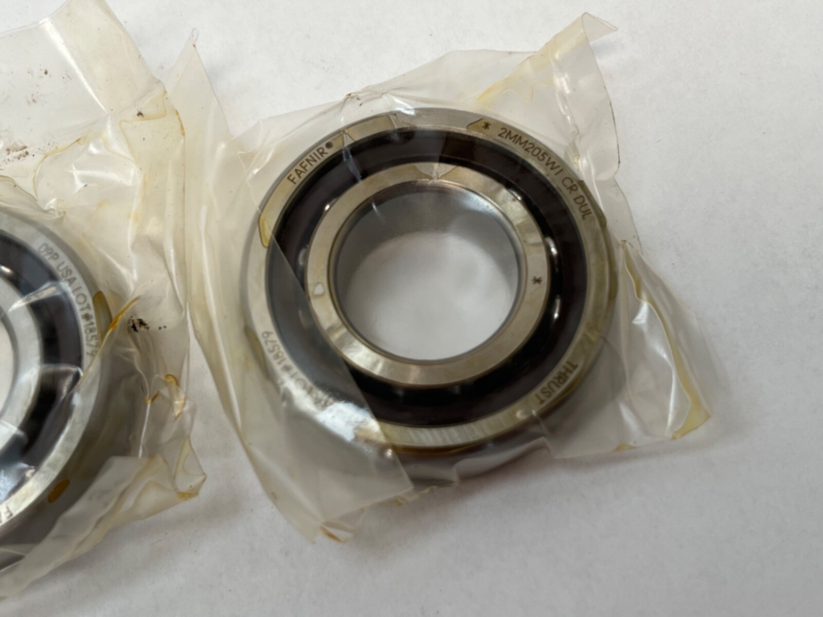 Fafnir 2MM205WI-DUL Bearing 7205-C 2MM-205-WI-DUL 25x52x15 mm 2 Pcs