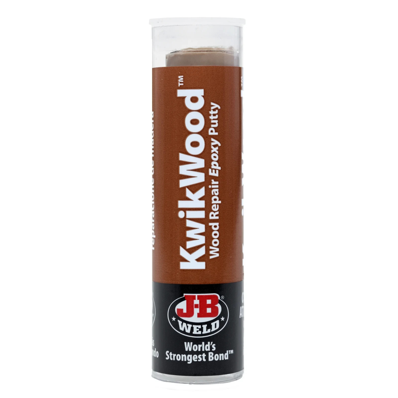 J-B Weld Tan KwikWood Wood Repair Epoxy Putty, 1 oz. Stick