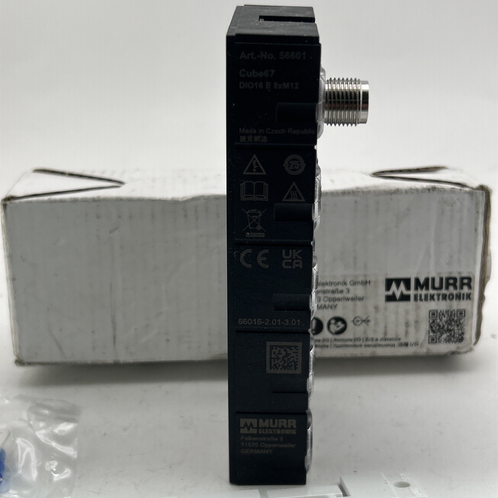 Murr Elektronik 56601 Cube67 Dio16 E 8xm12 I/o Expansion Module 30v-dc