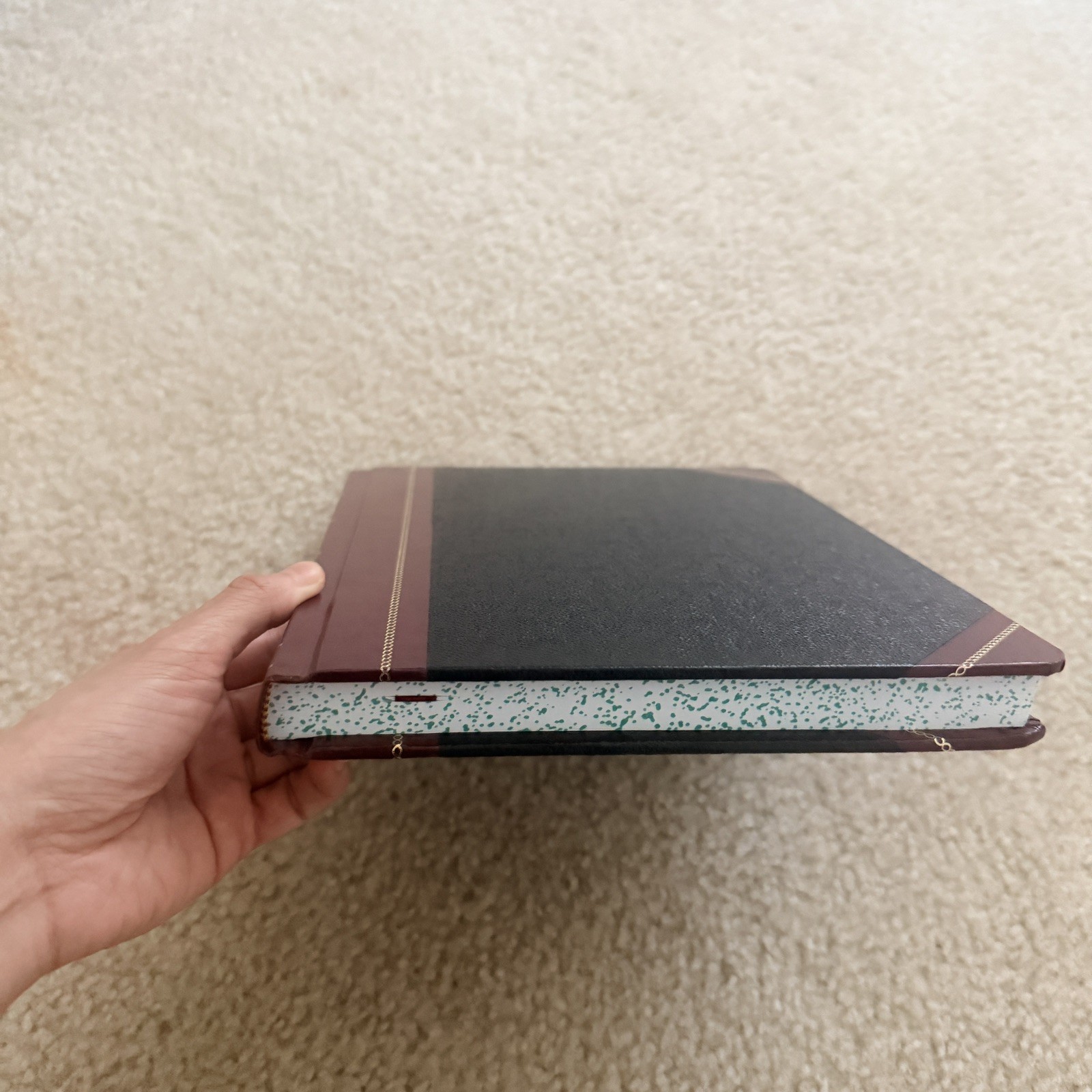 Boorum & Pease 21300R Columnar Book,Record Ruled,300 300 Pages, Black