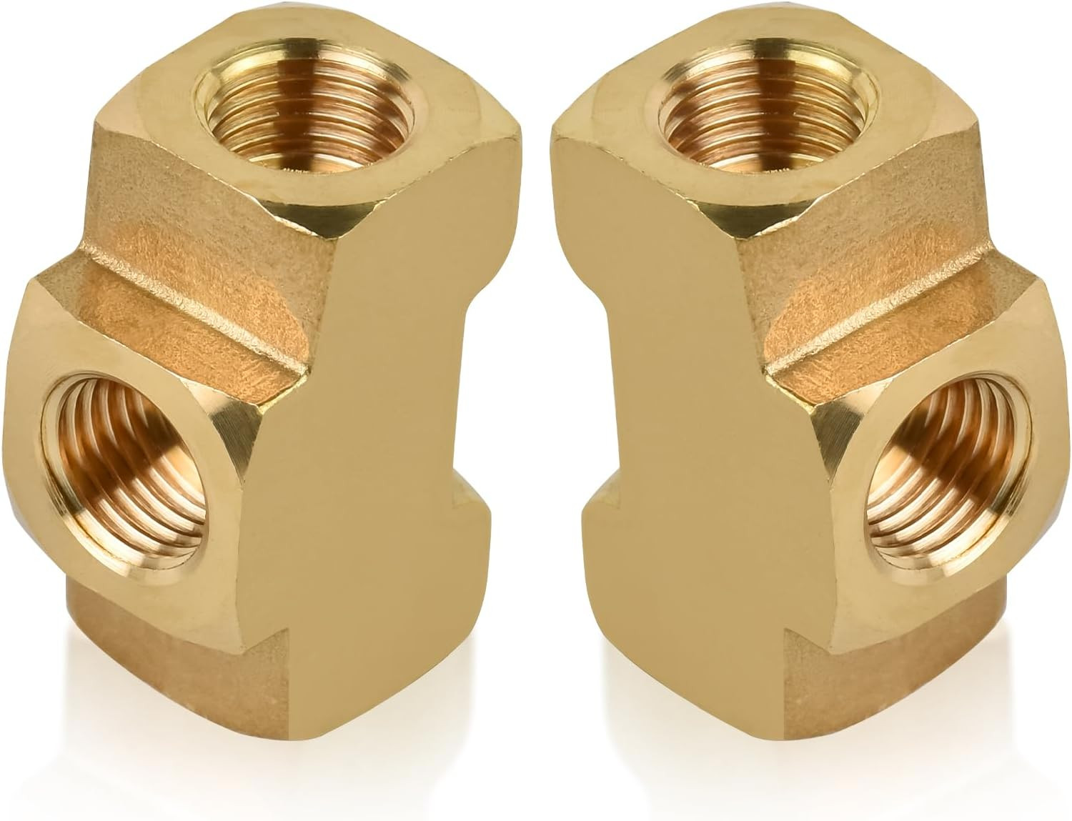 3/16 Brake Line Tee Union Fitting Leak-Proof 3-Way Union | Universal 3-Way for 3