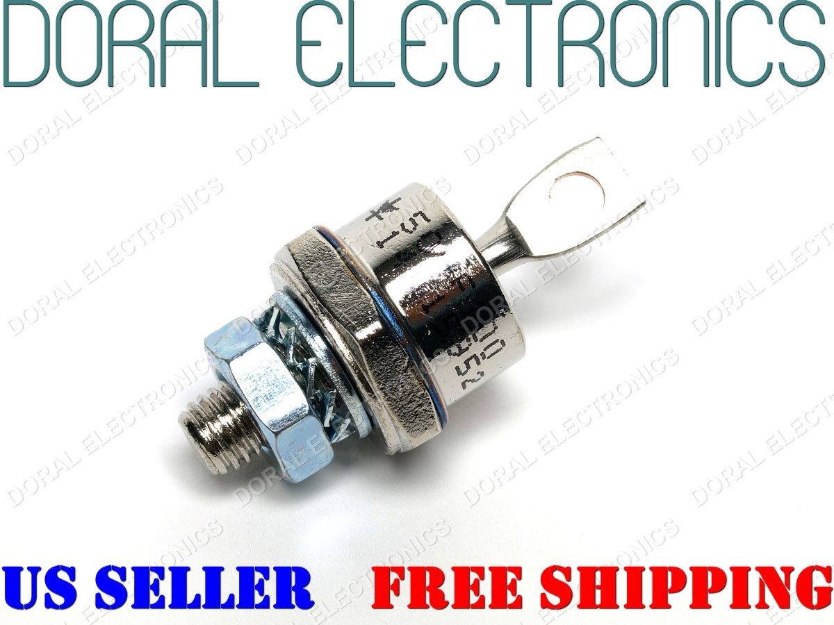 50 AMP 1000V POSITIVE CATHODE CASE STUD MOUNT DIODE Rectifier POWER SUPPLY 50A