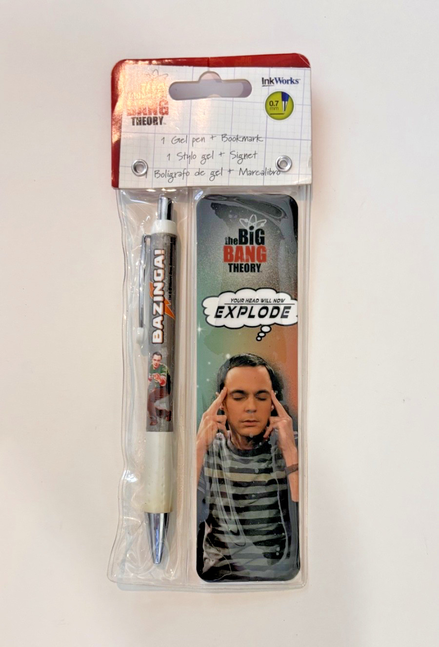 The Big Bang Theory Pen & Bookmark Set – NEW