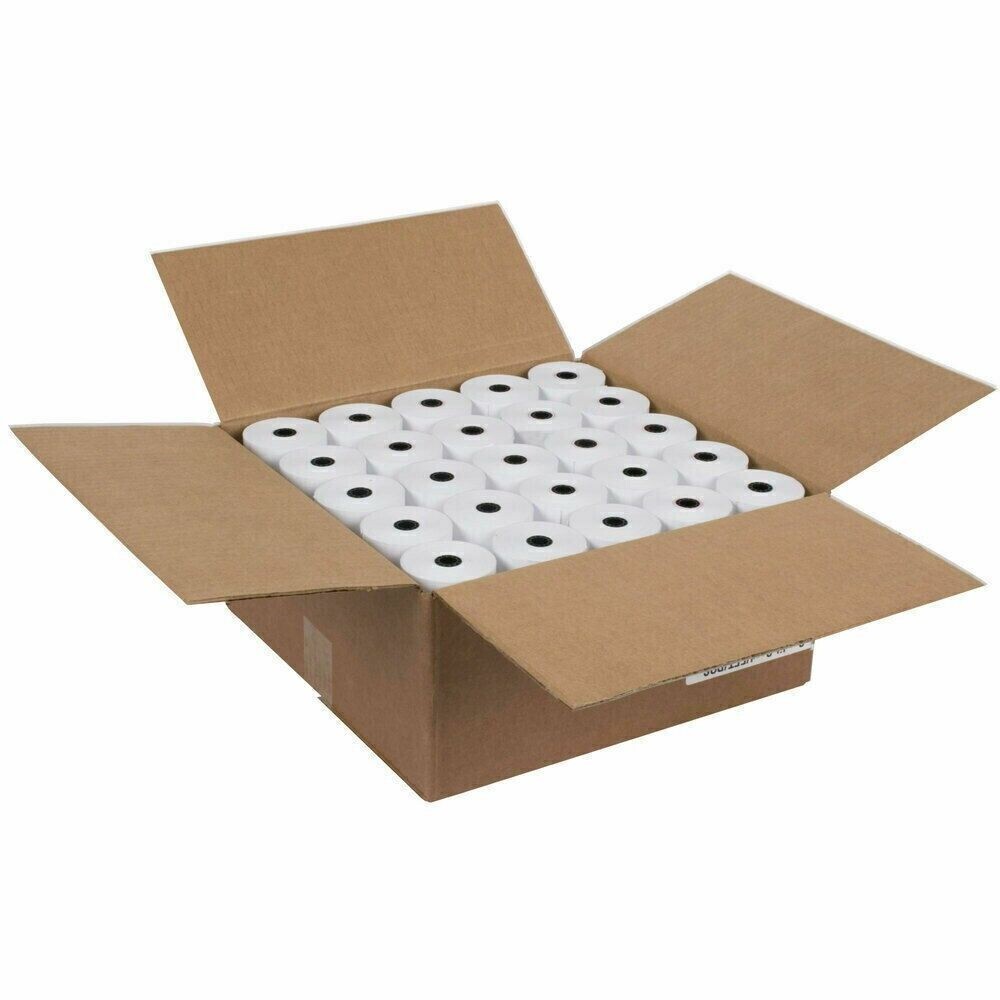 100 Rolls 3-1/8 x 119 Thermal Receipt Paper Pos First Data FD100/200 AQUILA 3119