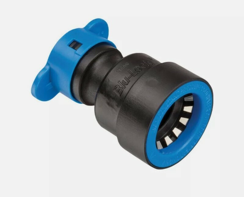 Orbit 31377 Blu-Lock Push Press Fit Connector 3/4 x 1/2 Dia. in. (Pack of 15)