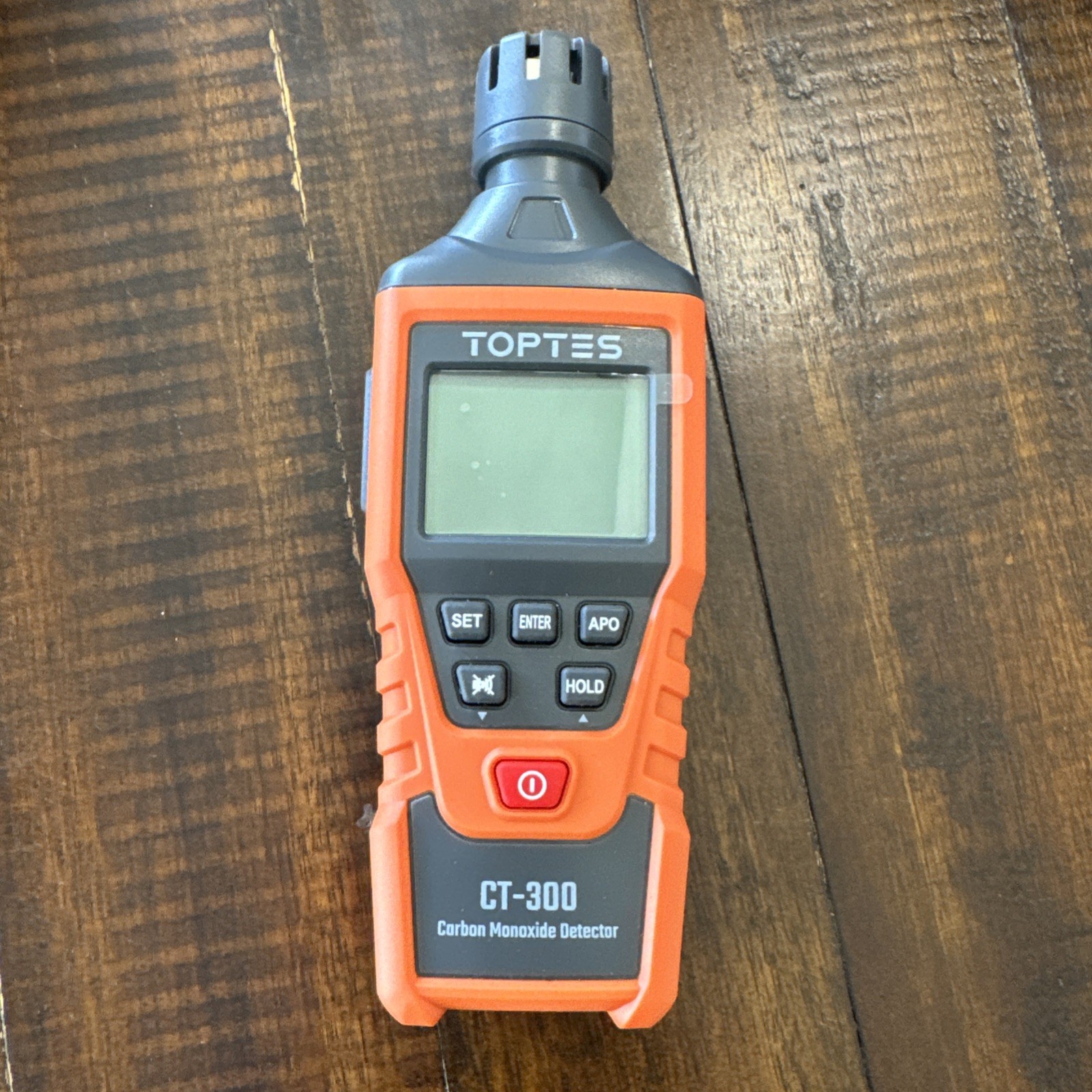 TOPTES CT-300 Carbon Monoxide Detector Handheld Gas Monitor H12D-L030255 Tested