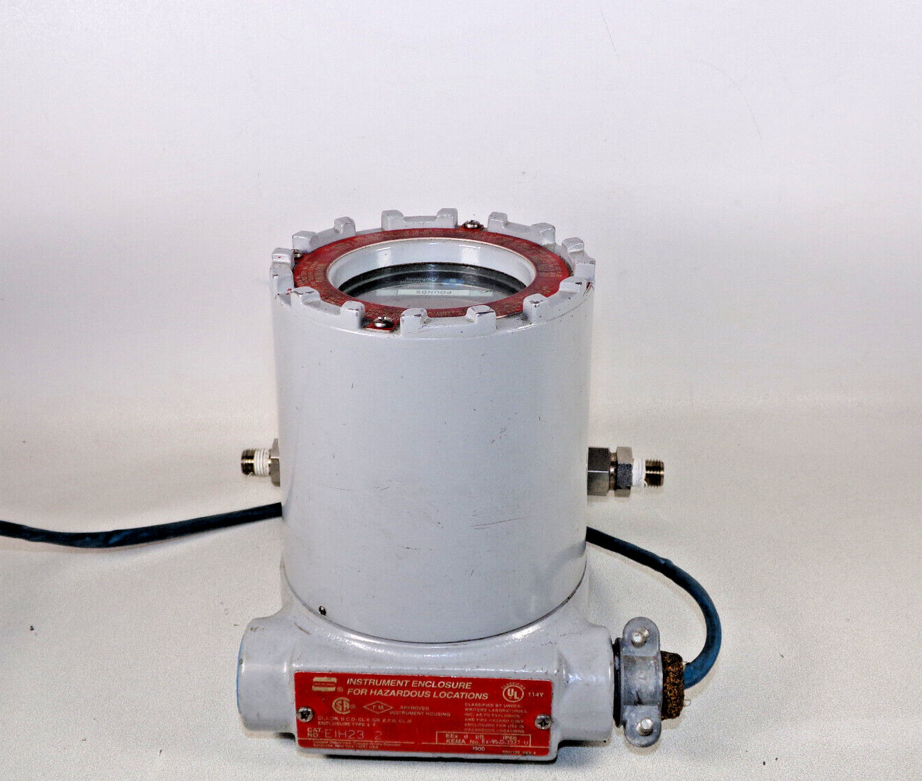 Thermal Instrument Company Model 600-9/9500 Thermal Mass Flow Meter, 0-5ppm