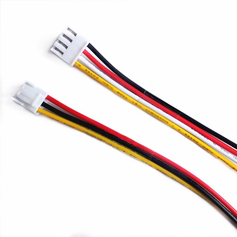 VH3.96mm Connector Electronic Wire 2/3/4/5/6Pin Single End Plugs Cable 20cm