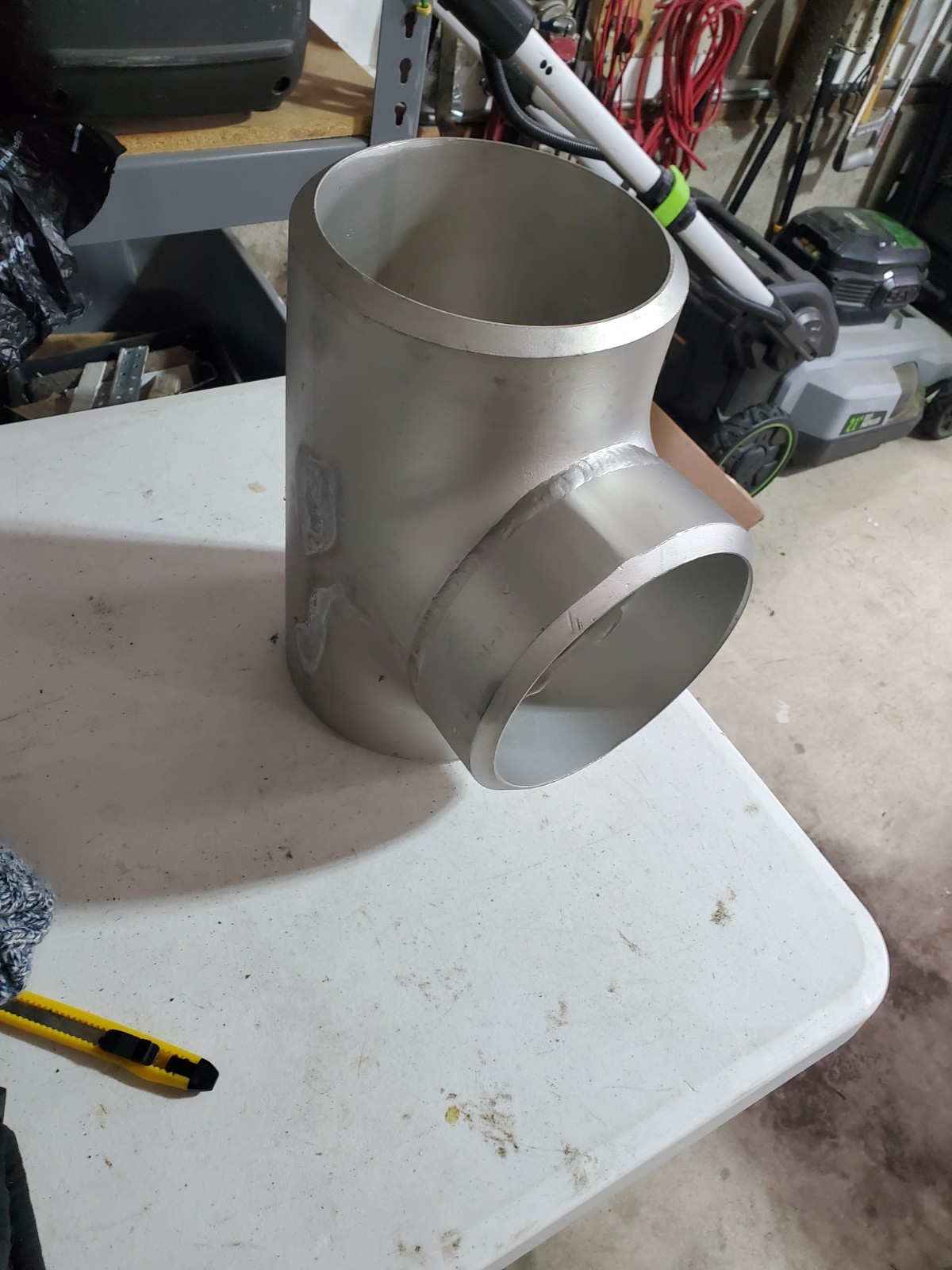 6″ Tee Schedule 40 316/316L Pipe Fitting A403WP-W
