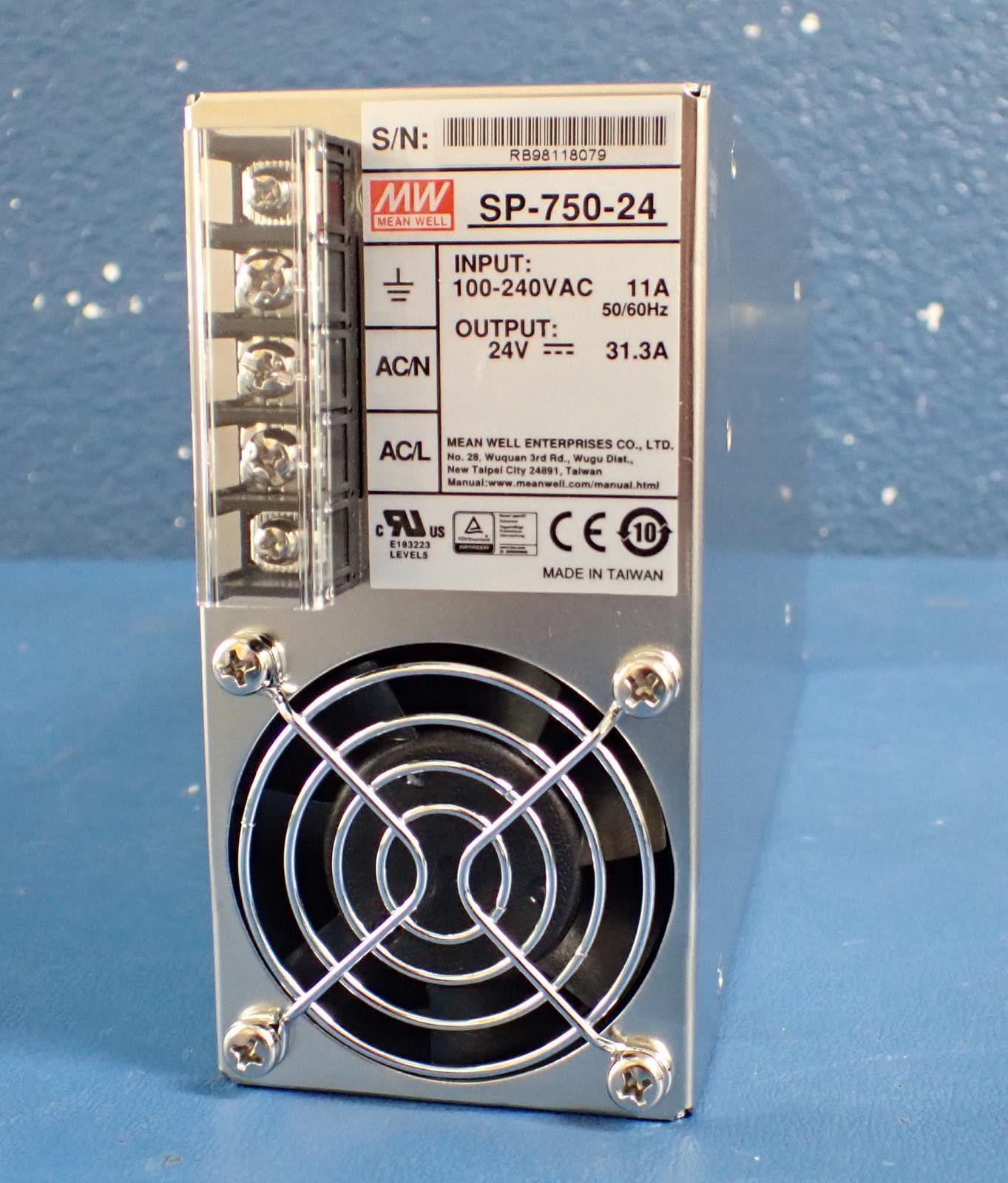 MEAN WELL SP-750-24 750W Single Output Power Supply | New!