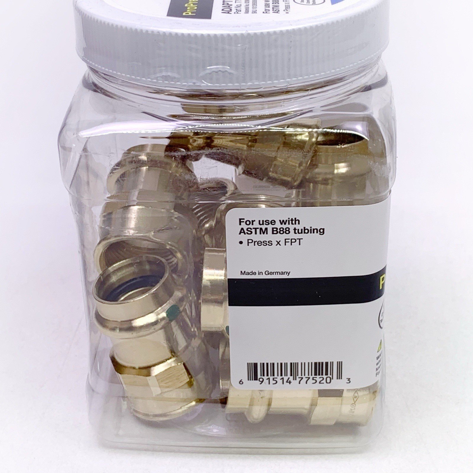 Pack Of 10 Viega ProPress Brass Adapter 3/4″ Press Fittings Female NPT NEW